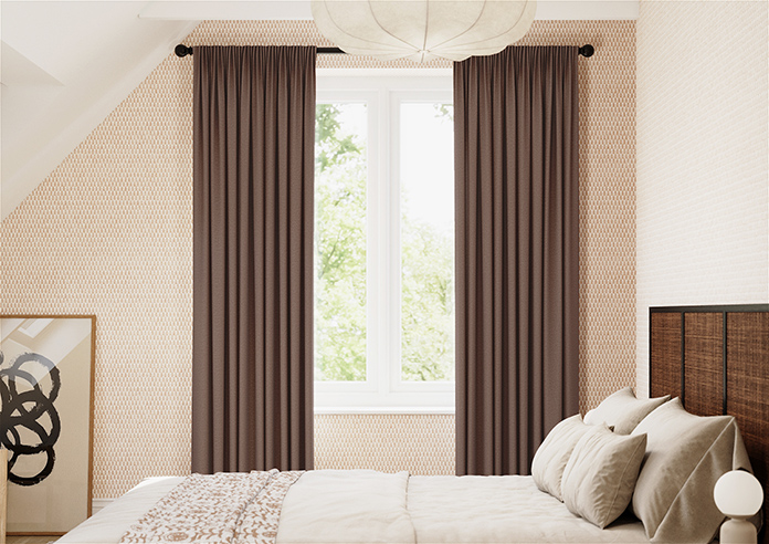 Stamford, Fig - Made to Measure Curtains - Image 3